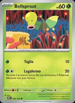 Bellsprout card in Italian