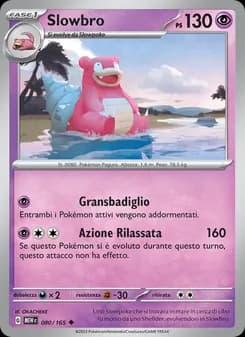 Slowbro card in Italian