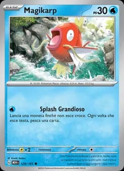 Magikarp card in Italian