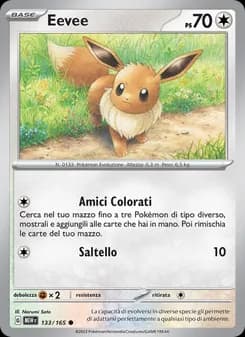 Eevee card in Italian