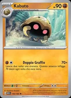 Kabuto card in Italian
