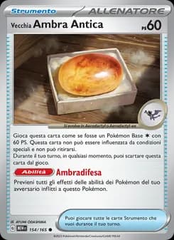 Vecchia Ambra Antica card in Italian