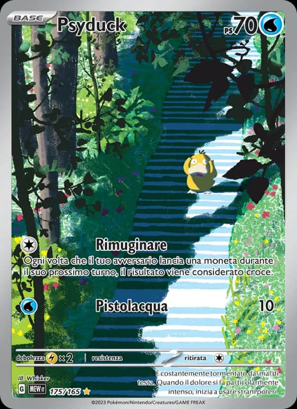 Psyduck card in Italian
