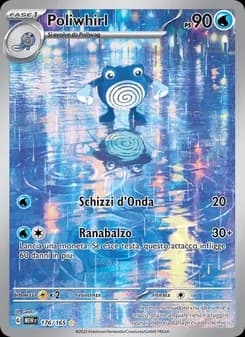 Poliwhirl card in Italian