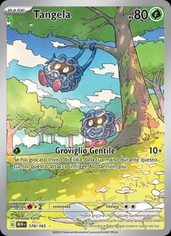 Tangela card in Italian