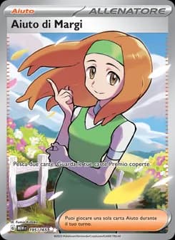 Aiuto di Margi card in Italian