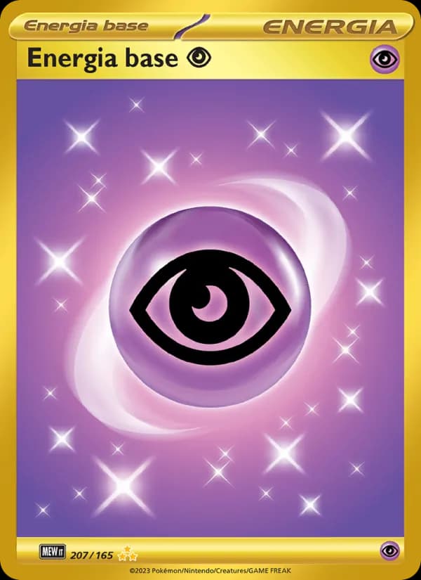 Energia base Psychic card in Italian