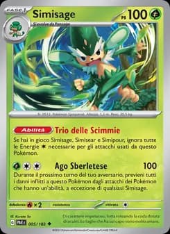 Simisage card in Italian
