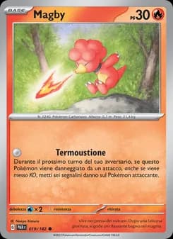 Magby card in Italian