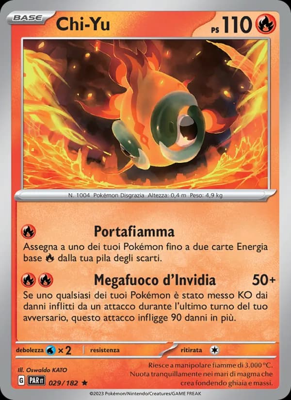 Chi-Yu card in Italian