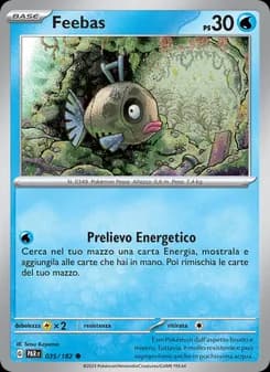 Feebas card in Italian