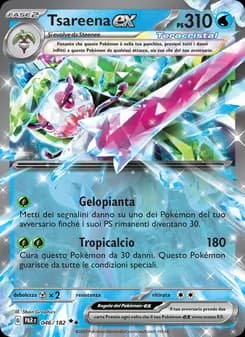 Tsareena-ex card in Italian