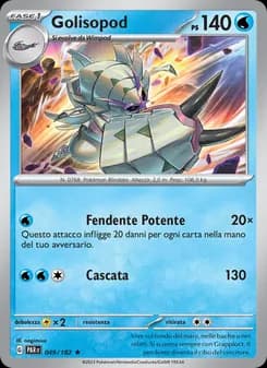 Golisopod card in Italian