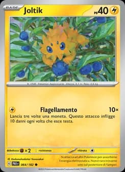 Joltik card in Italian