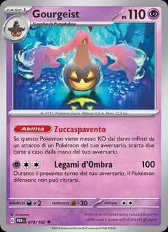 Gourgeist card in Italian