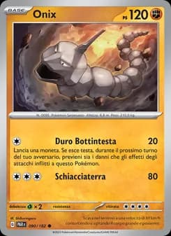Onix card in Italian