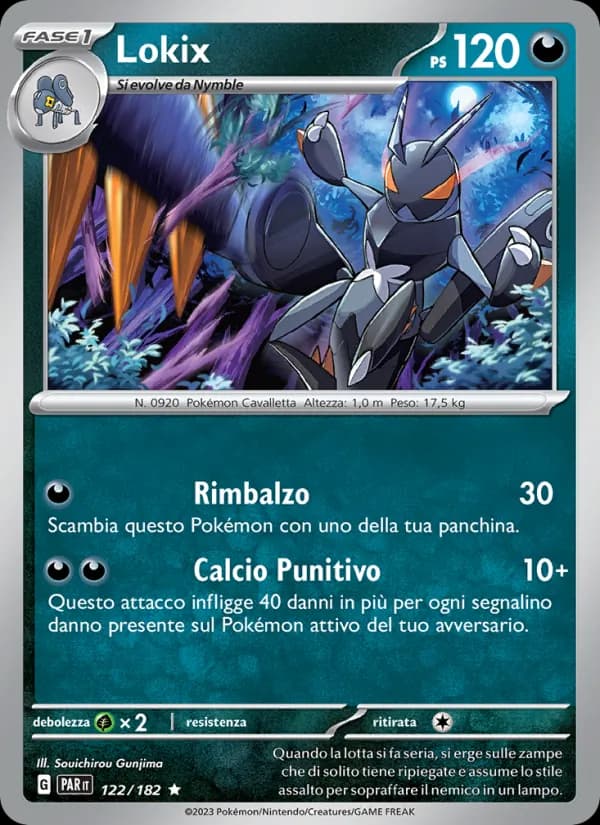 Lokix card in Italian