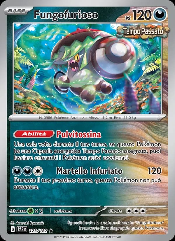 Fungofurioso card in Italian