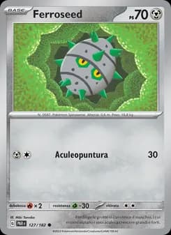 Ferroseed card in Italian