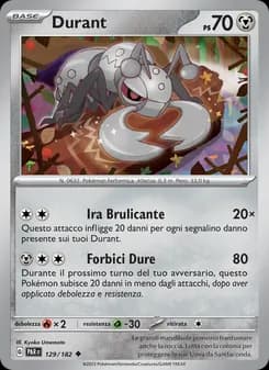 Durant card in Italian