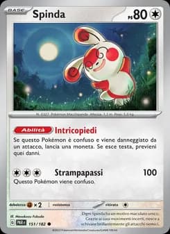 Spinda card in Italian
