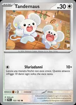 Tandemaus card in Italian