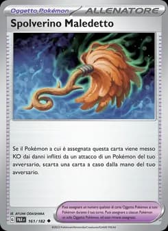Spolverino Maledetto card in Italian