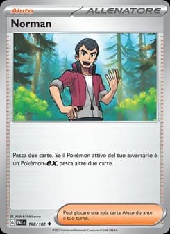 Norman card in Italian