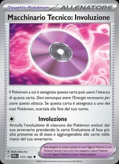 Macchinario Tecnico: Involuzione card in Italian