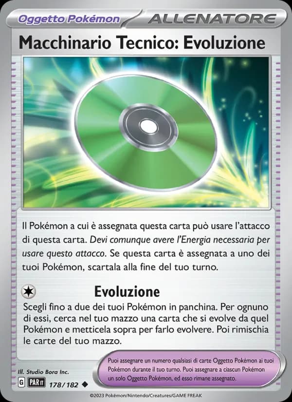 Macchinario Tecnico: Evoluzione card in Italian