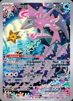 Veluza card in Italian