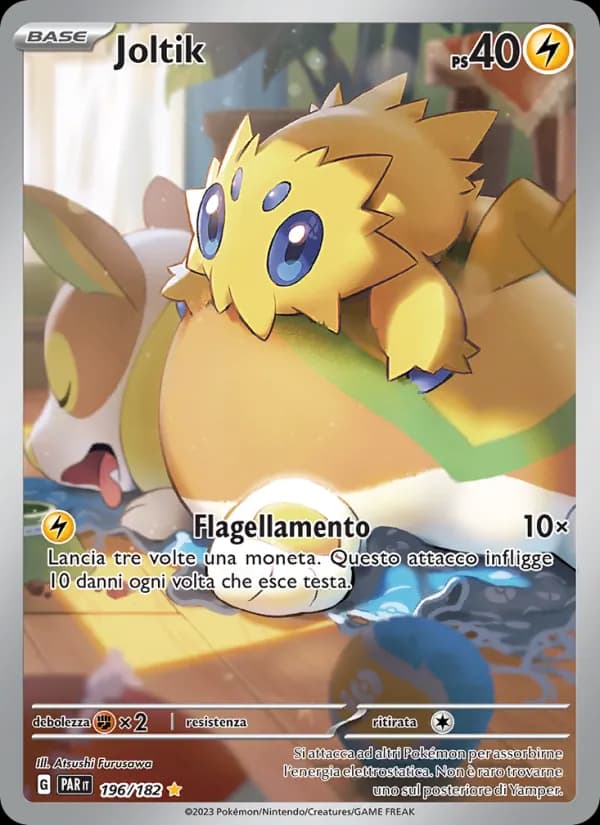 Joltik card in Italian