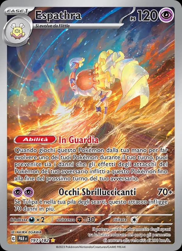 Espathra card in Italian