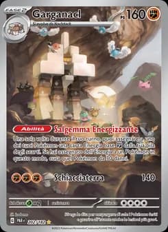 Garganacl card in Italian