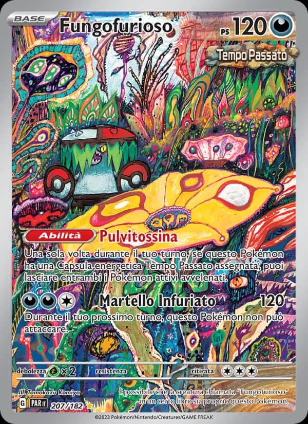 Fungofurioso card in Italian
