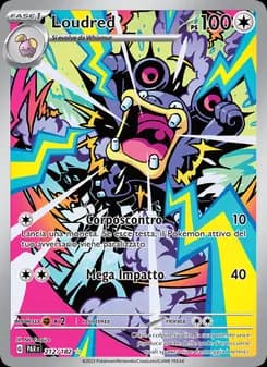 Loudred card in Italian