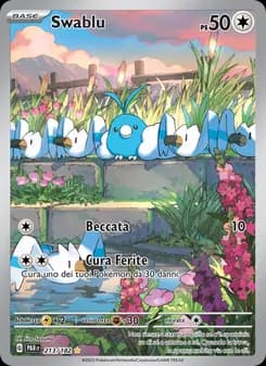 Swablu card in Italian