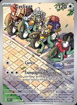 Cyclizar card in Italian