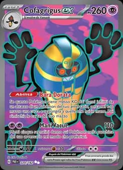 Cofagrigus-ex card in Italian