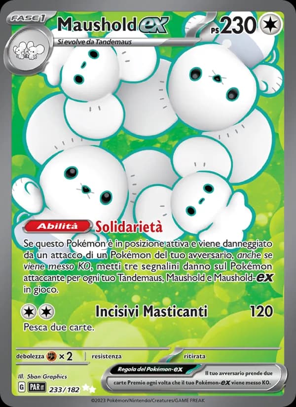 Maushold-ex card in Italian