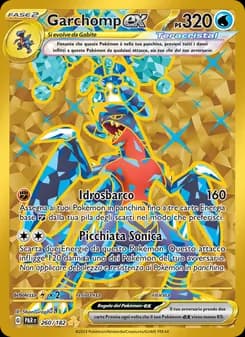 Garchomp-ex card in Italian