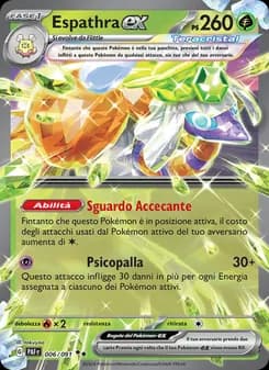 Espathra-ex card in Italian