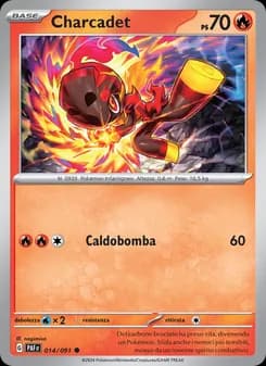 Charcadet card in Italian