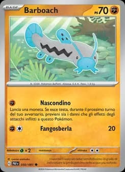 Barboach card in Italian