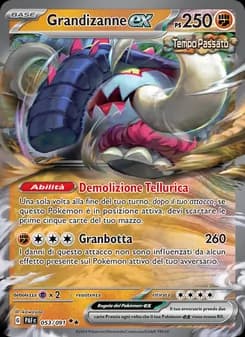 Grandizanne-ex card in Italian