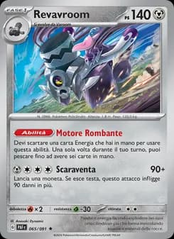 Revavroom card in Italian
