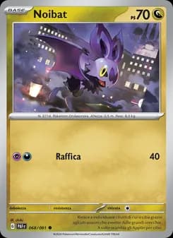 Noibat card in Italian