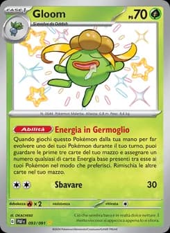 Gloom card in Italian