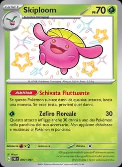 Skiploom card in Italian