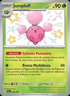 Jumpluff card in Italian